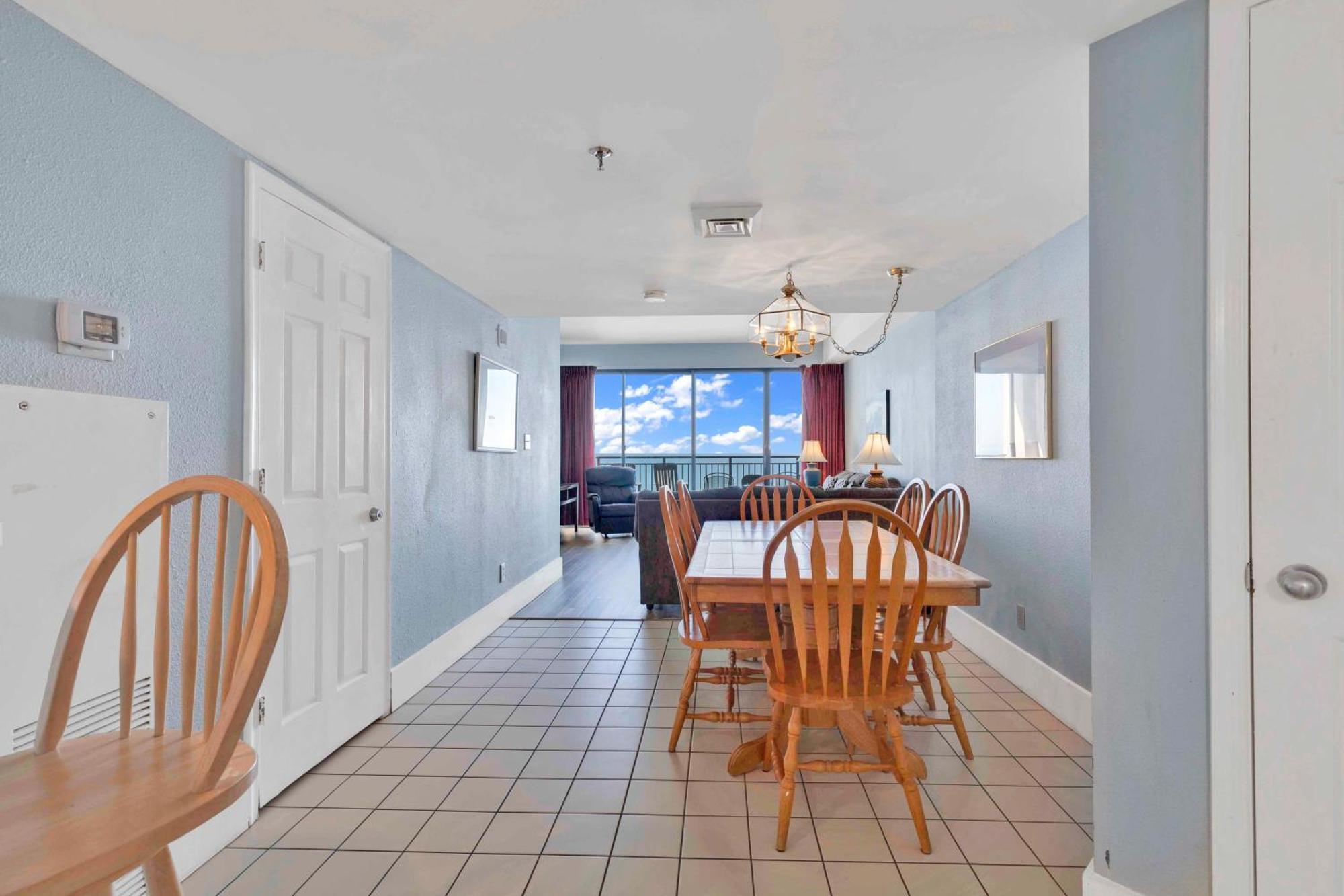 Scenic Views From The Balcony At Ocean Forest Plaza Condos Myrtle Beach Eksteriør bilde