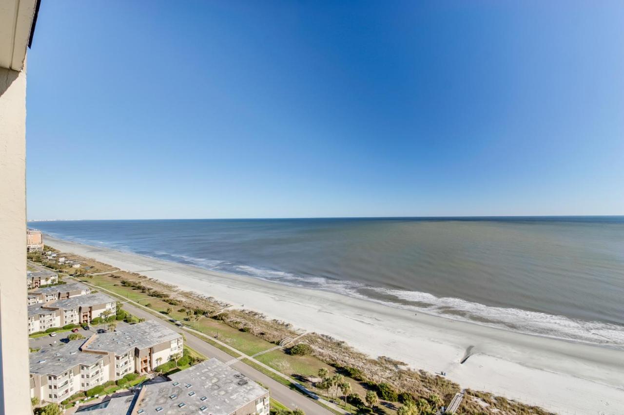 Scenic Views From The Balcony At Ocean Forest Plaza Condos Myrtle Beach Eksteriør bilde