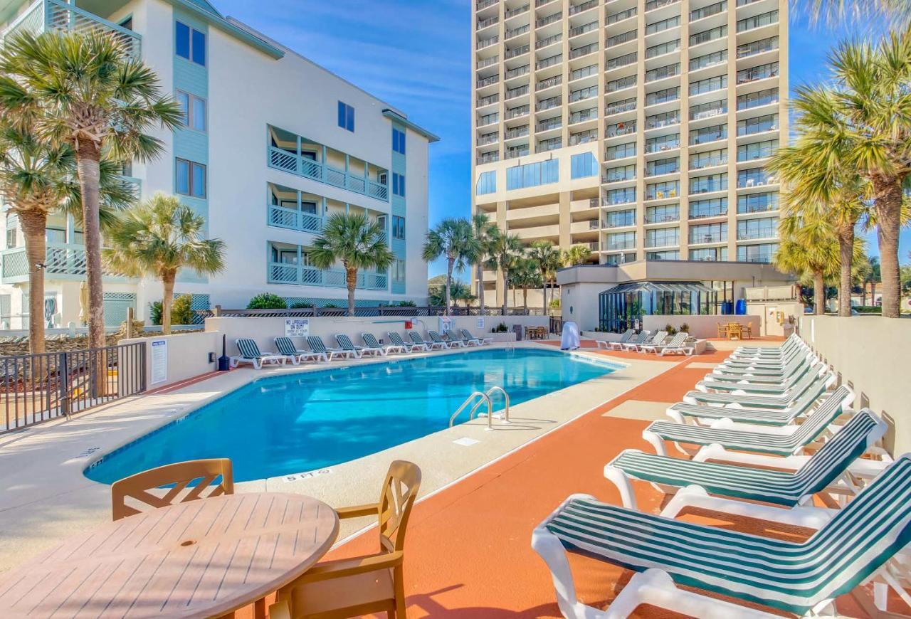 Scenic Views From The Balcony At Ocean Forest Plaza Condos Myrtle Beach Eksteriør bilde
