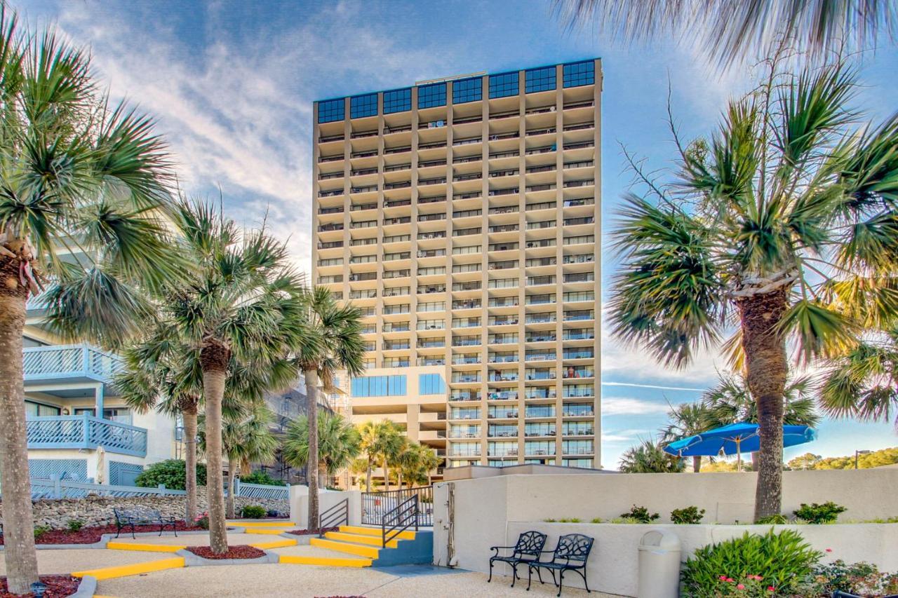 Scenic Views From The Balcony At Ocean Forest Plaza Condos Myrtle Beach Eksteriør bilde